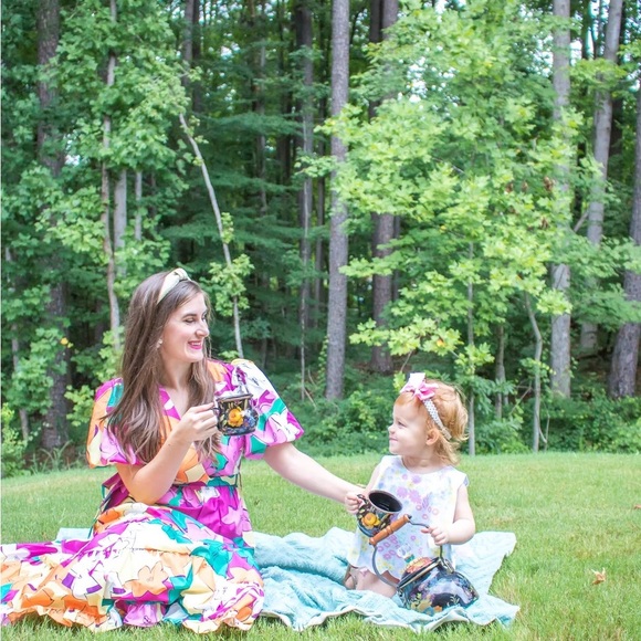 Chicwish Colorful Floral Midi Dress - Picture 2 of 6